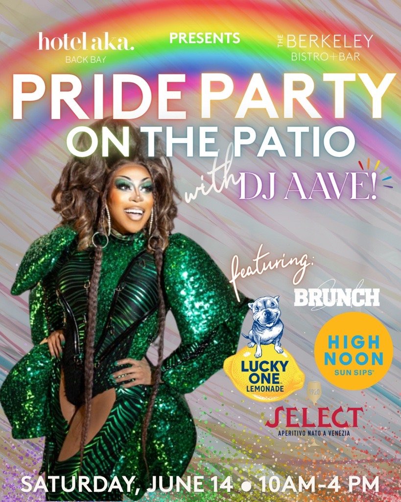 Pride Party on The Patio at The Berkeley! 